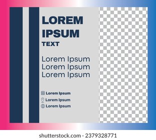 Editable square banners. Social Media post template design. Social Media Sale Post Promotion. Web ads. Sale post design premium vector illustration
