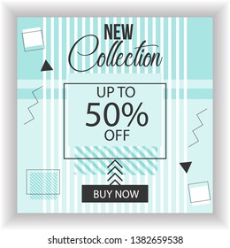 editable square social media post template and ads template,online promotional square banner template