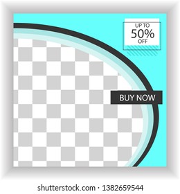 editable square social media post template and ads template,online promotional square banner template
