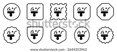 Editable squeegee, window cleaner vector icon. Part of a big icon set family. Perfect for web and app interfaces, presentations, infographics, etc