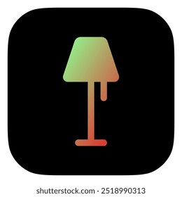 Editable stand lamp vector icon. Part of a big icon set family. Perfect for web and app interfaces, presentations, infographics, etc