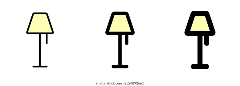 Editable stand lamp vector icon. Part of a big icon set family. Perfect for web and app interfaces, presentations, infographics, etc