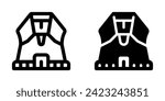 Editable statue, sculpture vector icon. Landmark, monument, culture, building, architecture. Part of a big icon set family. Perfect for web and app interfaces, presentations, infographics, etc