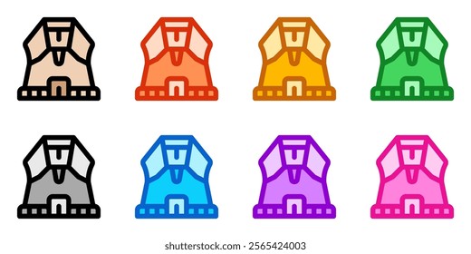 Editable statue, sculpture vector icon. Landmark, monument, culture, building, architecture. Part of a big icon set family. Perfect for web and app interfaces, presentations, infographics, etc
