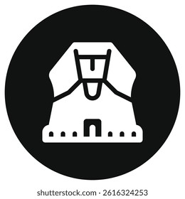 Editable statue, sculpture vector icon. Landmark, monument, culture, building, architecture. Part of a big icon set family. Perfect for web and app interfaces, presentations, infographics, etc