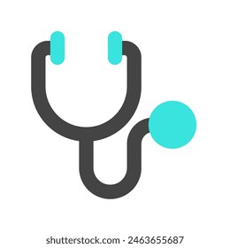 Editable stethoscope vector icon. Part of a big icon set family. Perfect for web and app interfaces, presentations, infographics, etc