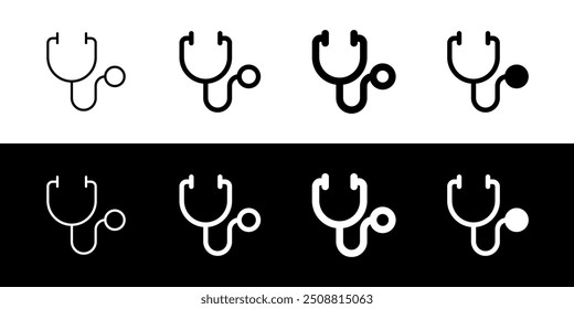 Editable stethoscope vector icon. Part of a big icon set family. Perfect for web and app interfaces, presentations, infographics, etc