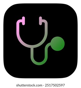 Editable stethoscope vector icon. Part of a big icon set family. Perfect for web and app interfaces, presentations, infographics, etc