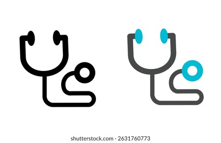 Editable stethoscope vector icon. Stethoscope icon. Part of a big icon set family. Perfect for web and app interfaces, presentations, infographics, etc