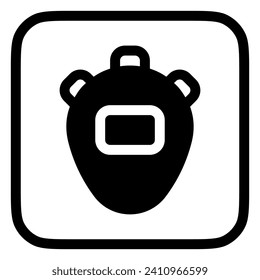Editable stopwatch vector icon. Part of a big icon set family. Perfect for web and app interfaces, presentations, infographics, etc