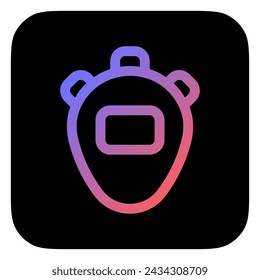 Editable stopwatch vector icon. Part of a big icon set family. Perfect for web and app interfaces, presentations, infographics, etc