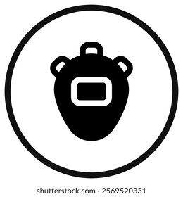 Editable stopwatch vector icon. Part of a big icon set family. Perfect for web and app interfaces, presentations, infographics, etc