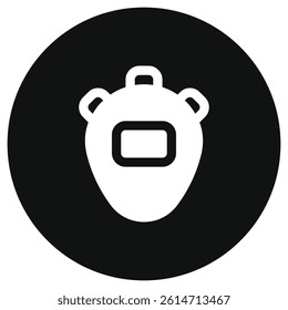 Editable stopwatch vector icon. Part of a big icon set family. Perfect for web and app interfaces, presentations, infographics, etc