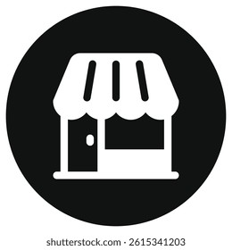 Editable store, restaurant, cafe building vector icon. Part of a big icon set family. Perfect for web and app interfaces, presentations, infographics, etc