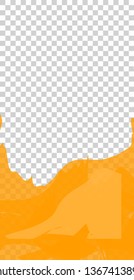 Editable Stories template. Mock up. Inter face icon. Vector illustration.