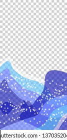 Editable Stories template. Mock up. Inter face icon. Vector illustration.