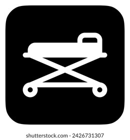 Editable stretcher vector icon. Part of a big icon set family. Perfect for web and app interfaces, presentations, infographics, etc