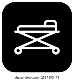 Editable stretcher vector icon. Part of a big icon set family. Perfect for web and app interfaces, presentations, infographics, etc