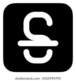 Editable strike through text format vector icon. Part of a big icon set family. Perfect for web and app interfaces, presentations, infographics, etc