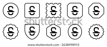 Editable strike through text format vector icon. Part of a big icon set family. Perfect for web and app interfaces, presentations, infographics, etc