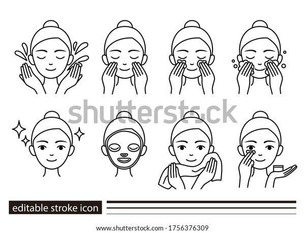 34,555 Face Wash Stock Vectors, Images & Vector Art | Shutterstock