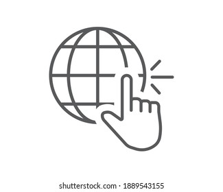 Editable Stroke and Pixel Perfect watch Globe, Earth Icon.
