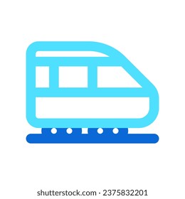 Editable subway train vector icon. Vehicles, transportation, travel. Part of a big icon set family. Perfect for web and app interfaces, presentations, infographics, etc