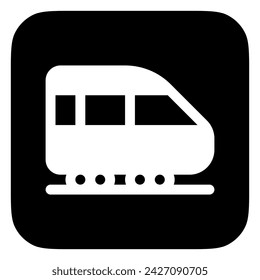 Editable subway train vector icon. Vehicles, transportation, travel. Part of a big icon set family. Perfect for web and app interfaces, presentations, infographics, etc