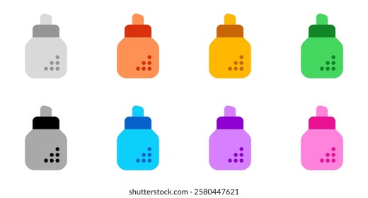 Editable sugar bottle vector icon. Cafe, coffee shop, restaurant, drink, beverages. Part of a big icon set family. Perfect for web and app interfaces, presentations, infographics, etc