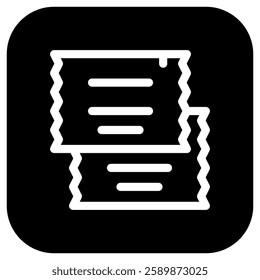 Editable sugar pack vector icon. Cafe, coffee shop, restaurant, drink, beverages. Part of a big icon set family. Perfect for web and app interfaces, presentations, infographics, etc