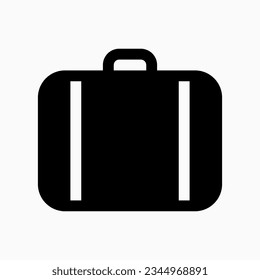 Editable suitcase vector icon. Part of a big icon set family. Perfect for web and app interfaces, presentations, infographics, etc