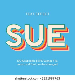 Editable Summer text effect 3d text style effect mockup template