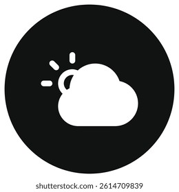 Editable sunny day vector icon. Part of a big icon set family. Perfect for web and app interfaces, presentations, infographics, etc