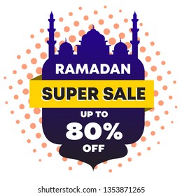 editable super sale flyer vector design