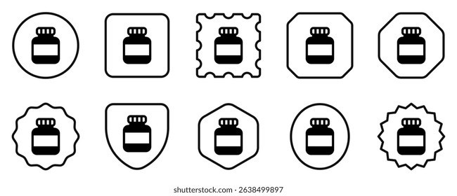 Editable supplement vector icon. Part of a big icon set family. Perfect for web and app interfaces, presentations, infographics, etc