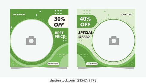 Editable Sweet Social Media Post Template, Sale Promotion Banner