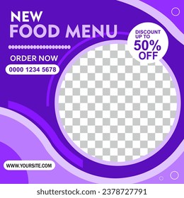 Editable Sweet Social Media Post Template, Sale Promotion Banner, Square quotes background