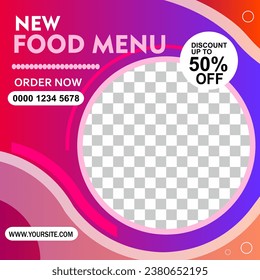 Editable Sweet Social Media Post Template, Sale Promotion Banner, Square quotes background