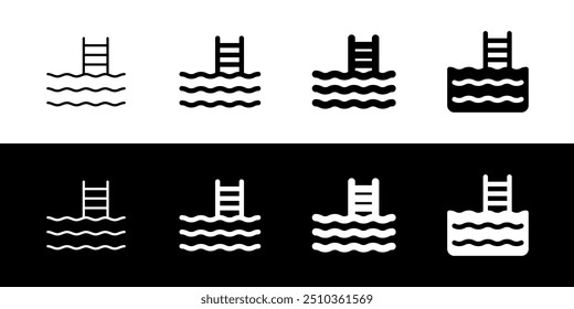 Editable swimming pool vector icon. Part of a big icon set family. Perfect for web and app interfaces, presentations, infographics, etc