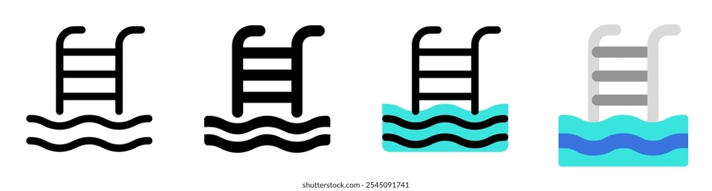 Editable swimming pool vector icon. Part of a big icon set family. Perfect for web and app interfaces, presentations, infographics, etc