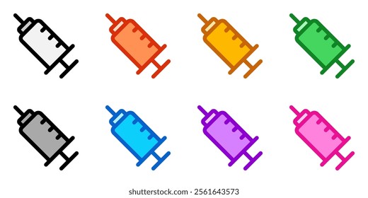 Editable syringe vector icon. Part of a big icon set family. Perfect for web and app interfaces, presentations, infographics, etc