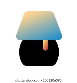 Editable table lamp, night lamp vector icon. Part of a big icon set family. Perfect for web and app interfaces, presentations, infographics, etc