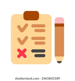 Editable task, checklist vector icon. Part of a big icon set family. Perfect for web and app interfaces, presentations, infographics, etc