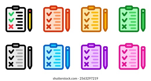 Editable task, checklist vector icon. Part of a big icon set family. Perfect for web and app interfaces, presentations, infographics, etc