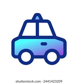 Editable taxi cab vector icon. Vehicles, transportation, travel. Part of a big icon set family. Perfect for web and app interfaces, presentations, infographics, etc