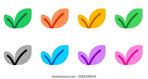 Editable tea leaves vector icon. Wellness, spa, relaxation. Part of a big icon set family. Perfect for web and app interfaces, presentations, infographics, etc