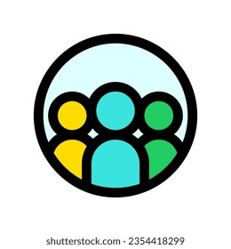 Editable team, union, organization, community vector icon. Part of a big icon set family. Perfect for web and app interfaces, presentations, infographics, etc