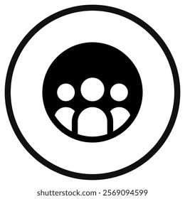 Editable team, union, organization, community vector icon. Part of a big icon set family. Perfect for web and app interfaces, presentations, infographics, etc