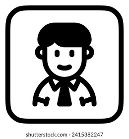 Editable teen, adolosence, boy, girl avatar vector icon. User, profile, identity, persona. Part of a big icon set family. Perfect for web and app interfaces, presentations, infographics, etc