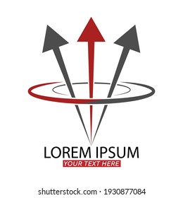 Plantilla editable para un logotipo, emblema o marca de una empresa. Ilustración vectorial simple aislada en fondo blanco. Diseño plano.